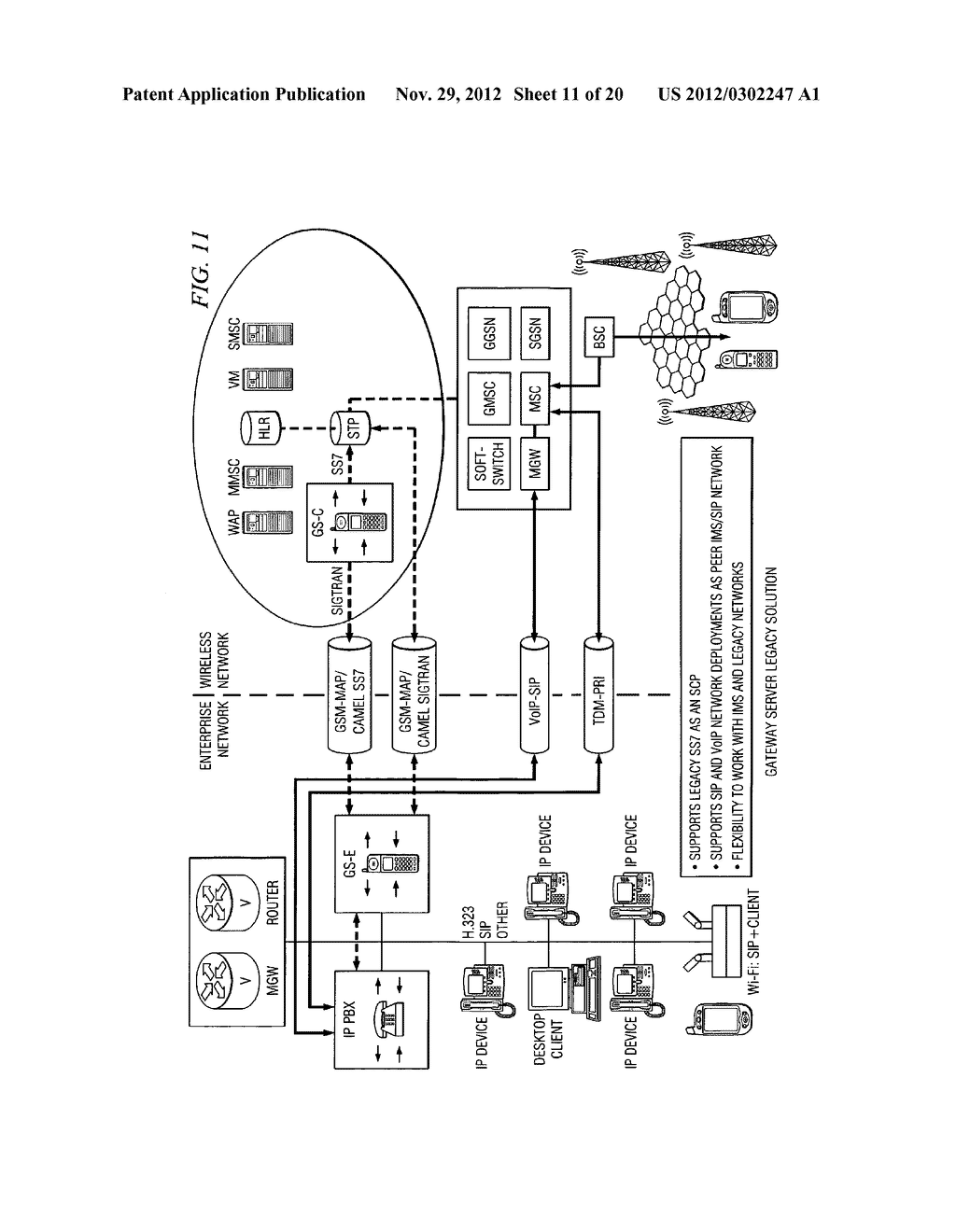 SYSTEM AND METHOD FOR SPEEDING CALL ORIGINATIONS TO A VARIETY OF DEVICES     USING INTELLIGENT PREDICTIVE TECHNIQUES FOR HALF-CALL ROUTING - diagram, schematic, and image 12