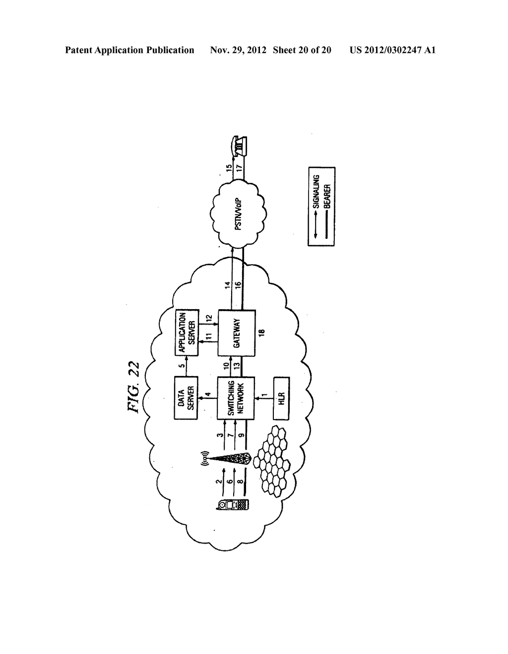 SYSTEM AND METHOD FOR SPEEDING CALL ORIGINATIONS TO A VARIETY OF DEVICES     USING INTELLIGENT PREDICTIVE TECHNIQUES FOR HALF-CALL ROUTING - diagram, schematic, and image 21