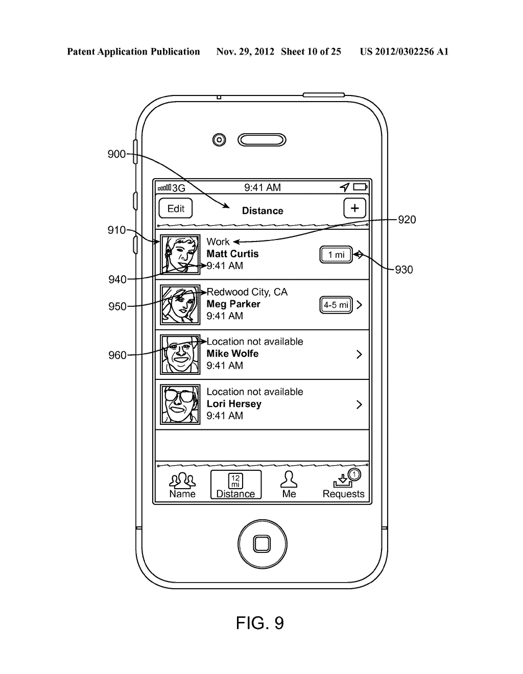 IDENTIFYING AND LOCATING USERS ON A MOBILE NETWORK - diagram, schematic, and image 11