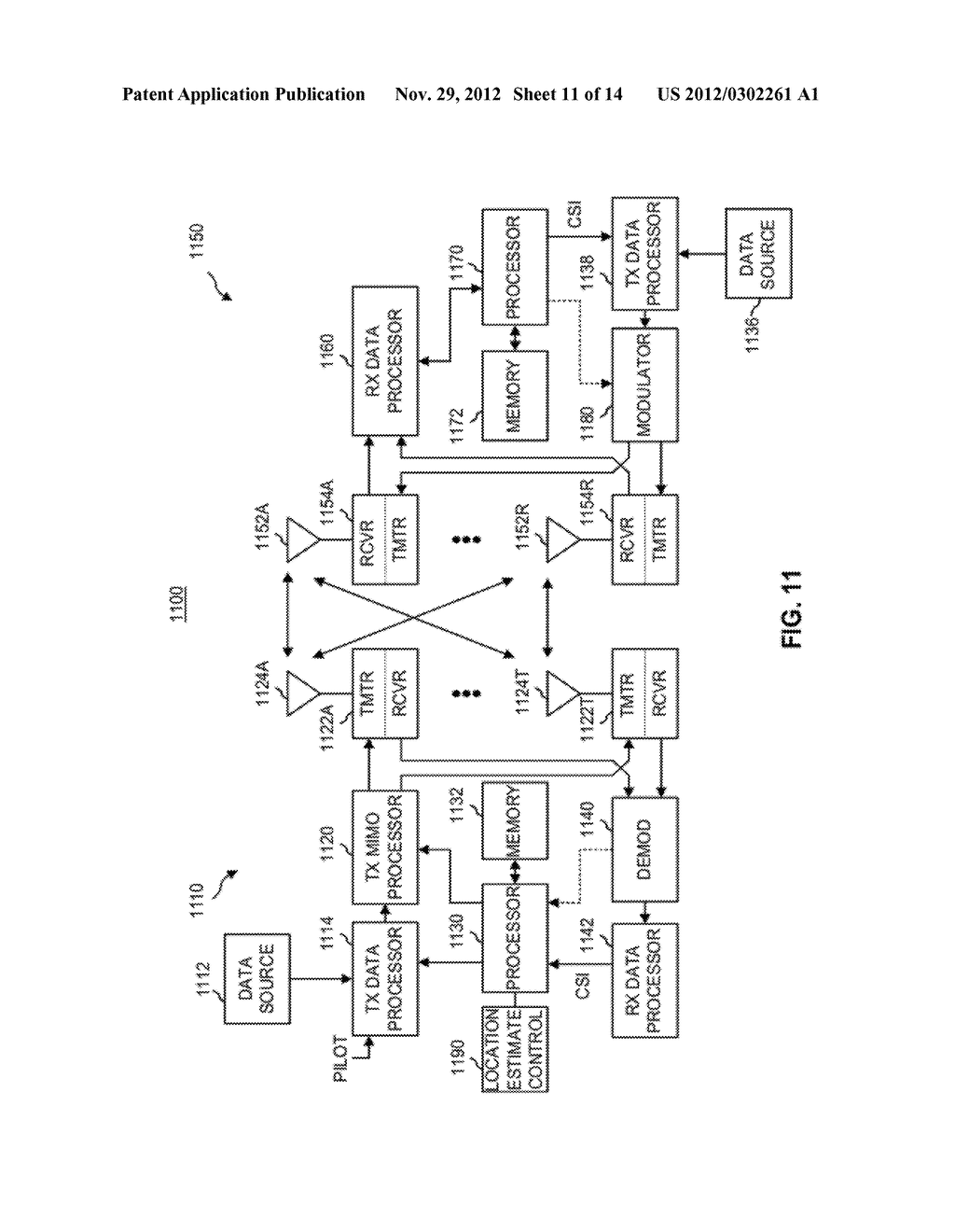 CONTROL SCHEMES FOR DETERMINING ACCESS TERMINAL LOCATION - diagram, schematic, and image 12