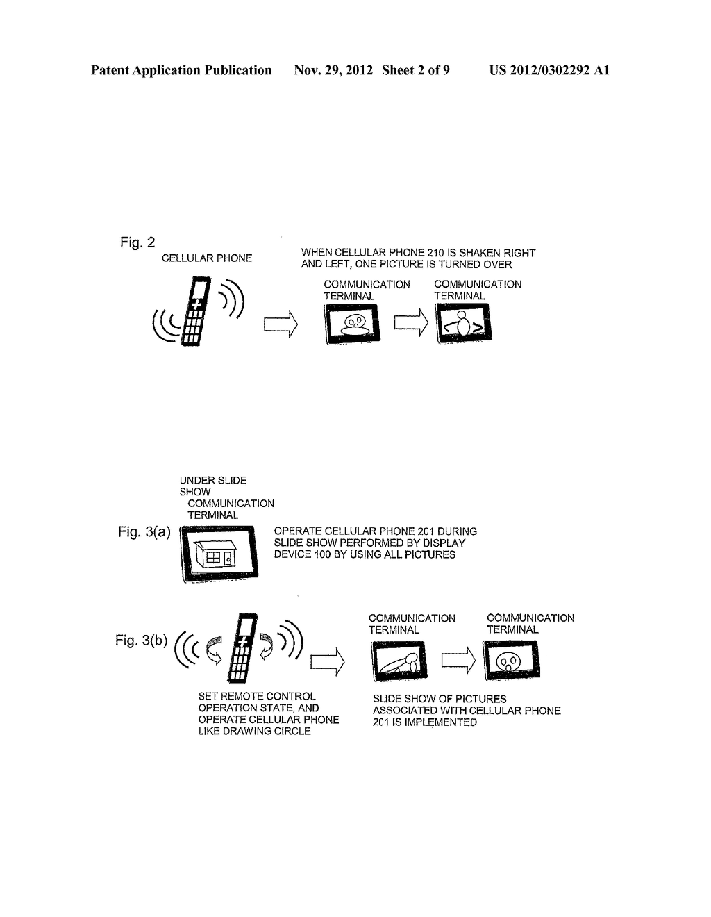 INFORMATION DISPLAY SYSTEM, COMMUNICATION TERMINAL, CELLULAR PHONE AND     INFORMATION DISPLAY METHOD - diagram, schematic, and image 03