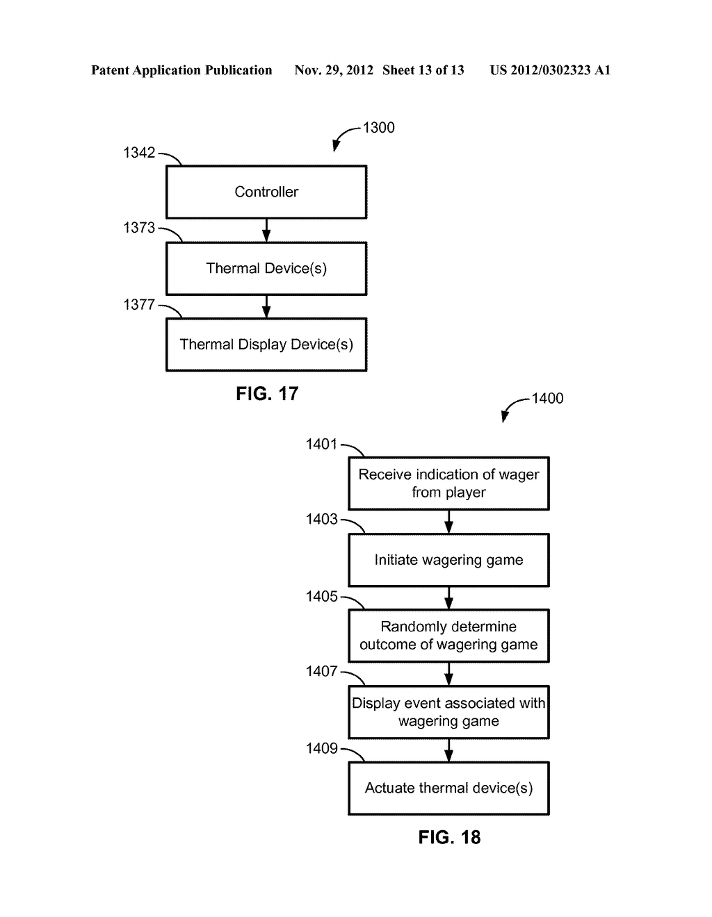 HAPTIC GAMING CHAIRS AND WAGERING GAME SYSTEMS AND MACHINES WITH A HAPTIC     GAMING CHAIR - diagram, schematic, and image 14