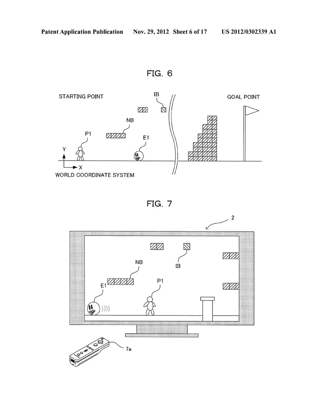 COMPUTER READABLE STORAGE MEDIUM, GAME APPARATUS, GAME SYSTEM, AND GAME     PROCESSING METHOD - diagram, schematic, and image 07