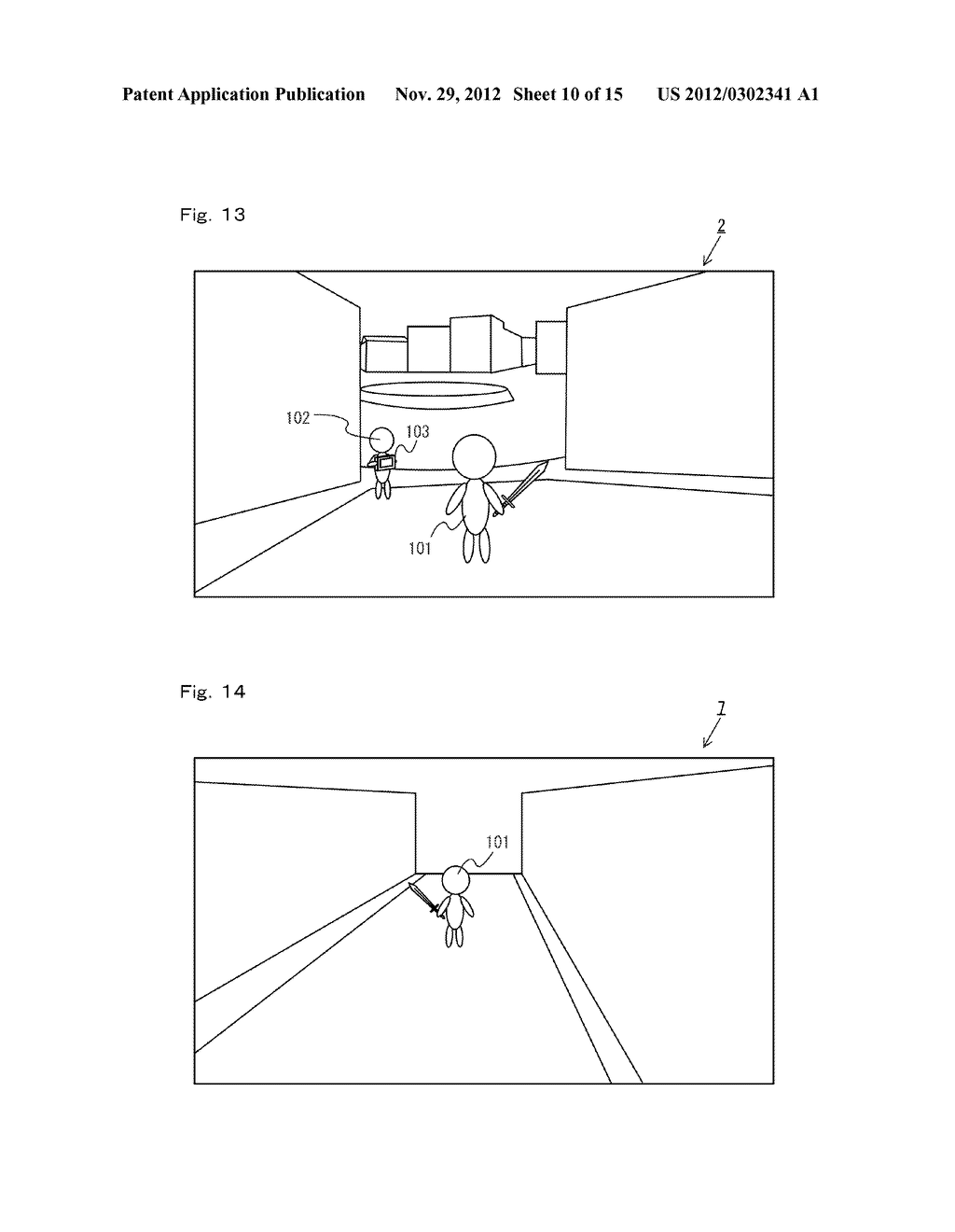 GAME SYSTEM, GAME PROCESS METHOD, GAME DEVICE, AND STORAGE MEDIUM STORING     GAME PROGRAM - diagram, schematic, and image 11