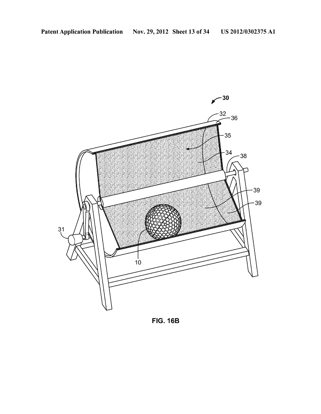 Golf Ball Having An Aerodynamic Coating Including Micro Surface Roughness - diagram, schematic, and image 14