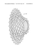 Multi-Gear Cassette for a Bicycle diagram and image