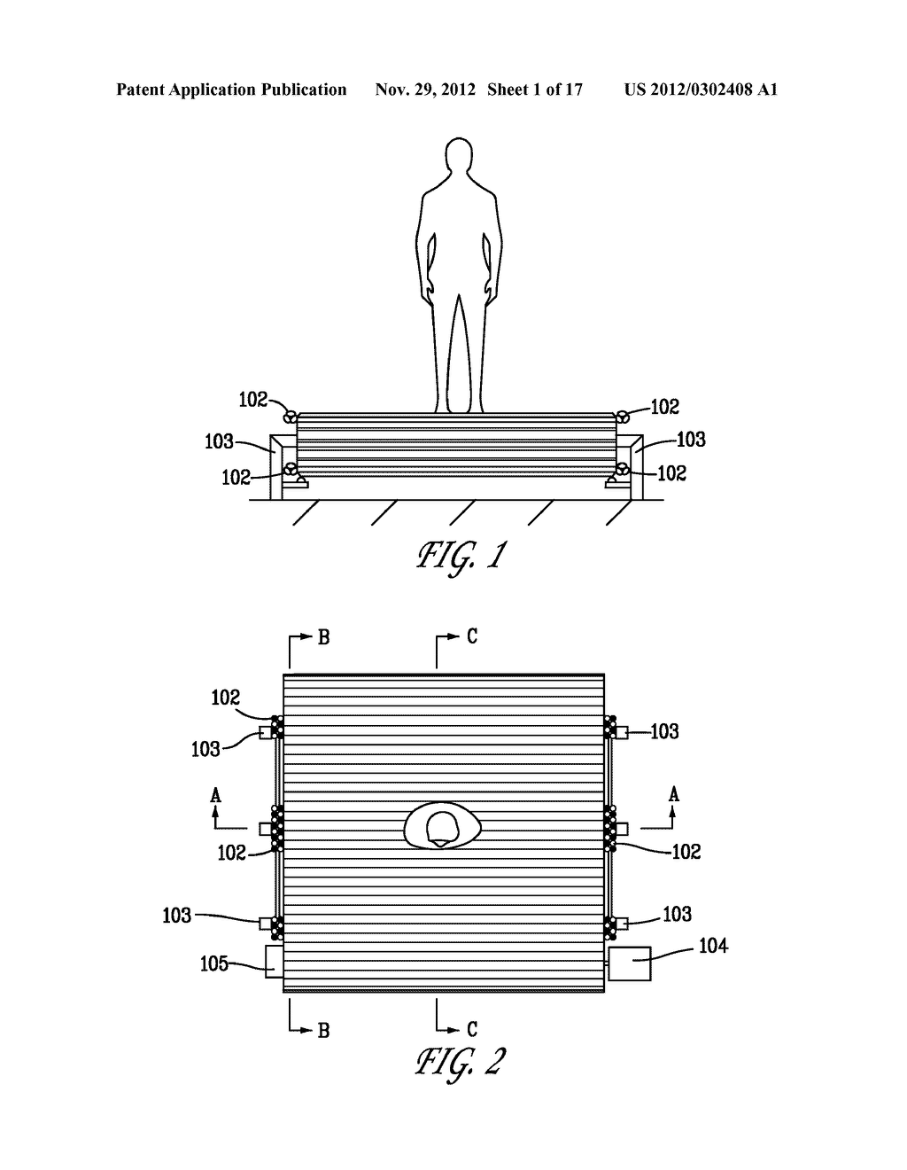 SINGLE BELT OMNI DIRECTIONAL TREADMILL - diagram, schematic, and image 02