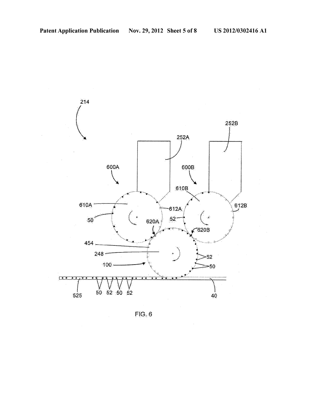 METHOD OF FORMING A ROD FOR USE IN THE MANUFACTURE OF CIGARETTE FILTERS - diagram, schematic, and image 06