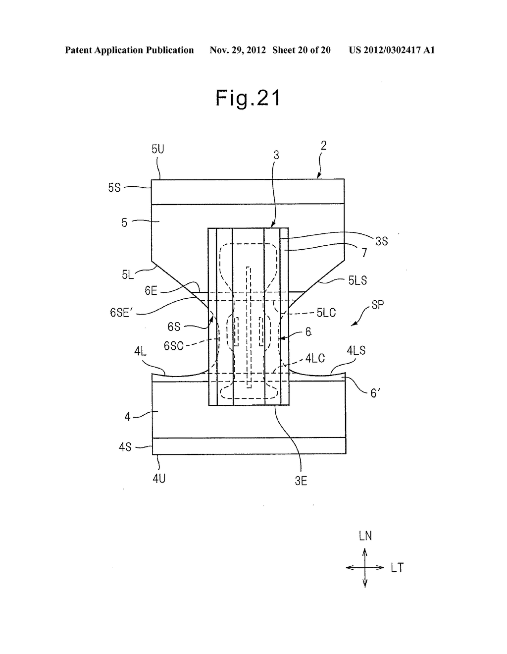 MANUFACTURING METHOD OF ABSORBENT ARTICLE - diagram, schematic, and image 21