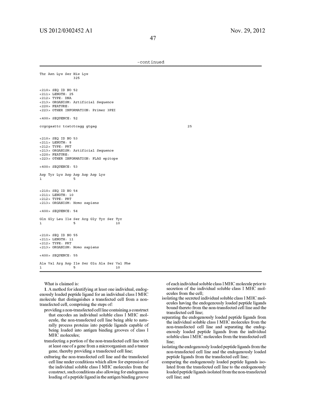 COMPARATIVE LIGAND MAPPING FROM MHC CLASS I  POSITIVE CELLS - diagram, schematic, and image 66