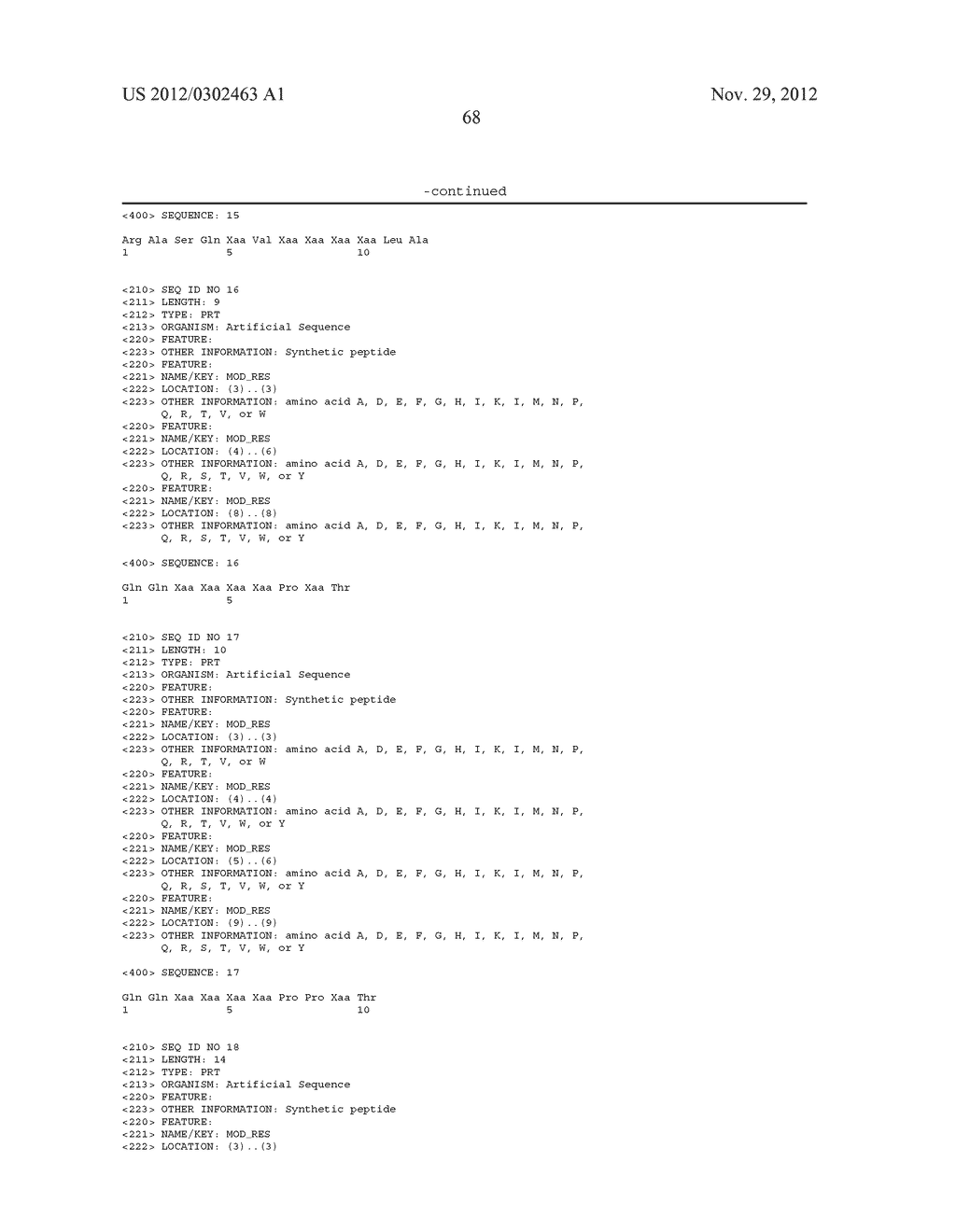 FOCUSED LIBRARIES OF GENETIC PACKAGES - diagram, schematic, and image 69