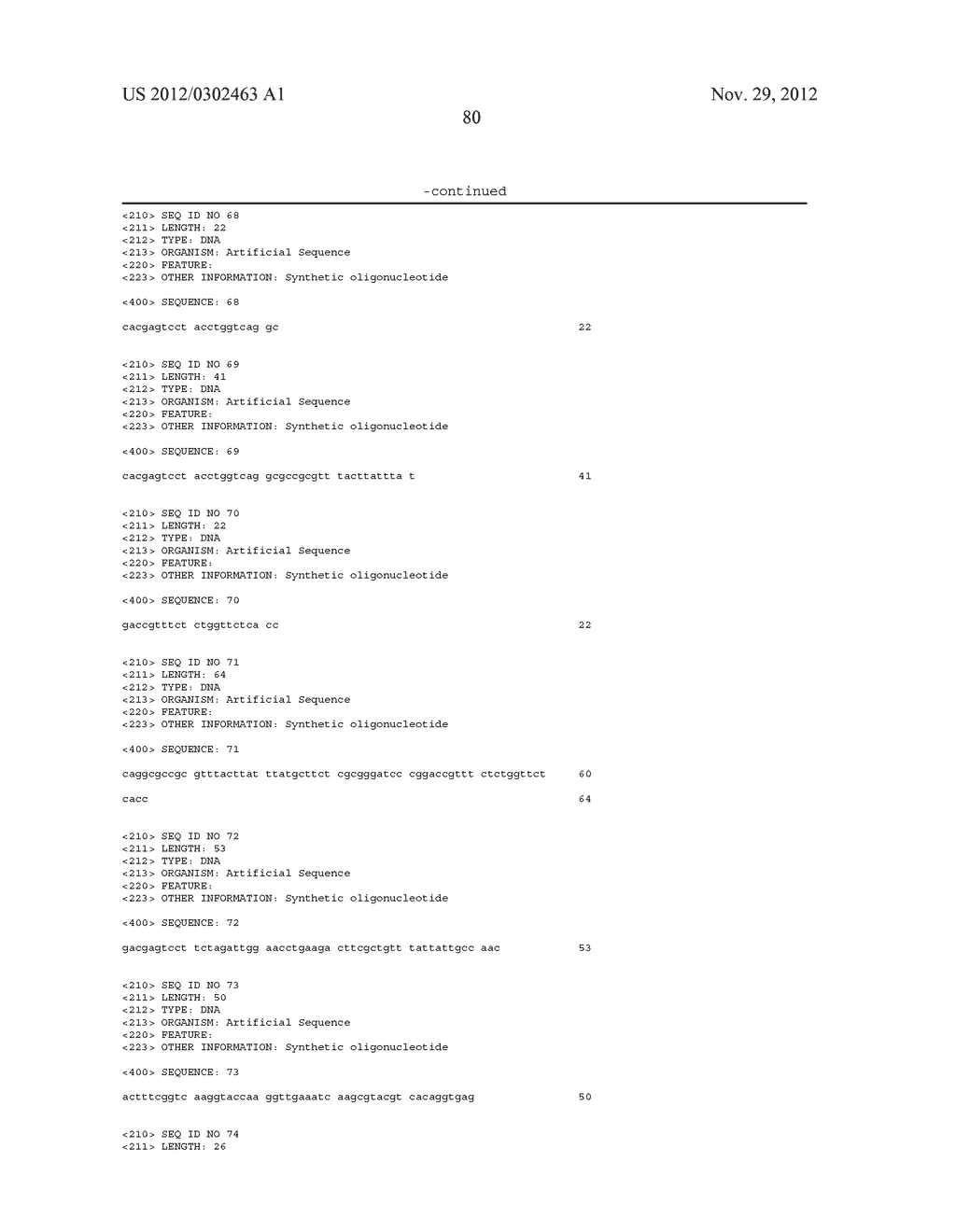 FOCUSED LIBRARIES OF GENETIC PACKAGES - diagram, schematic, and image 81