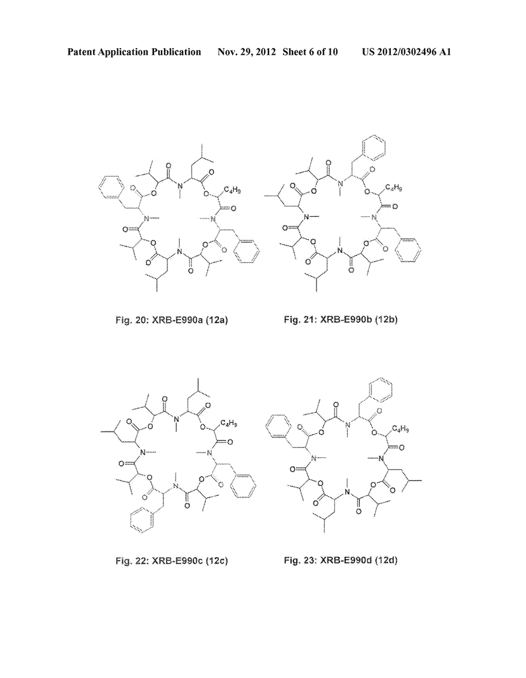 NOVEL 24-MEMBERED CYCLOOCTADEPSIPEPTIDES FROM FUNGAL STRAINS AND THEIR USE     AS ANTHELMINTICS OR ENDOPARASITICIDES - diagram, schematic, and image 07