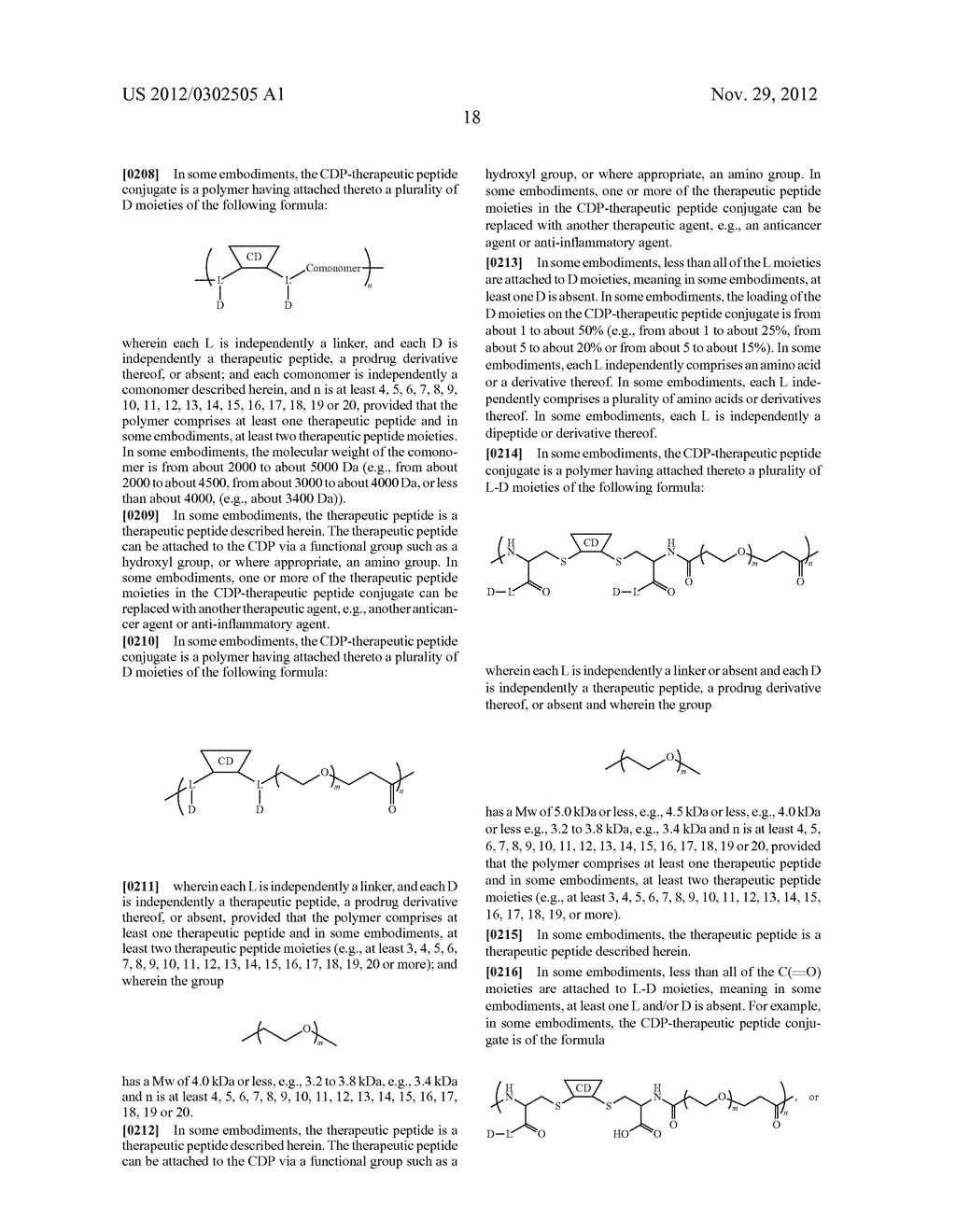 CYCLODEXTRIN-BASED POLYMERS FOR THERAPEUTIC DELIVERY - diagram, schematic, and image 20