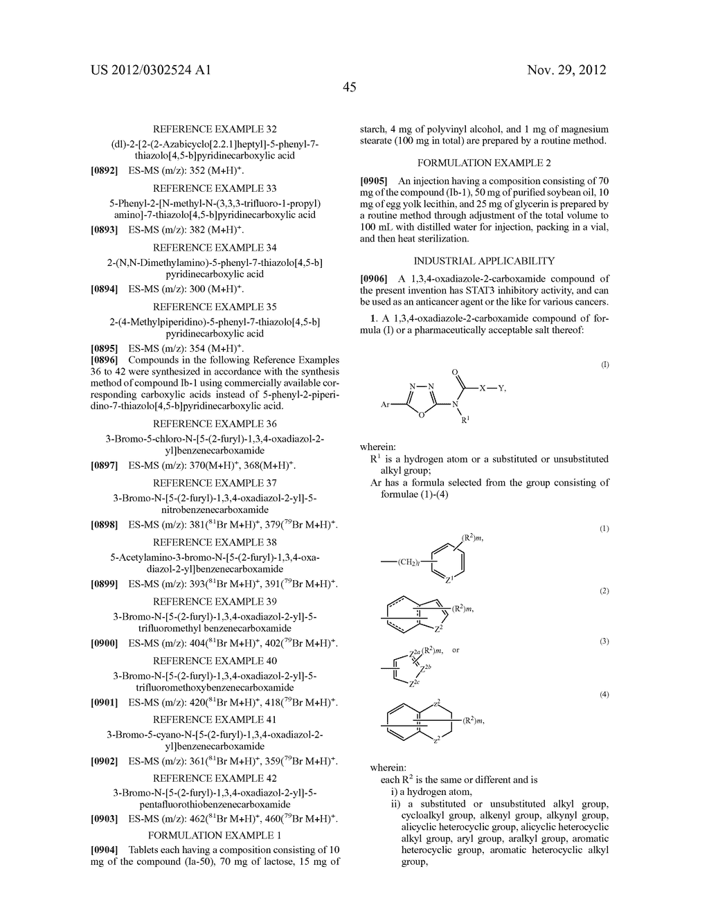 1,3,4-OXADIAZOLE-2-CARBOXAMIDE COMPOUND - diagram, schematic, and image 46