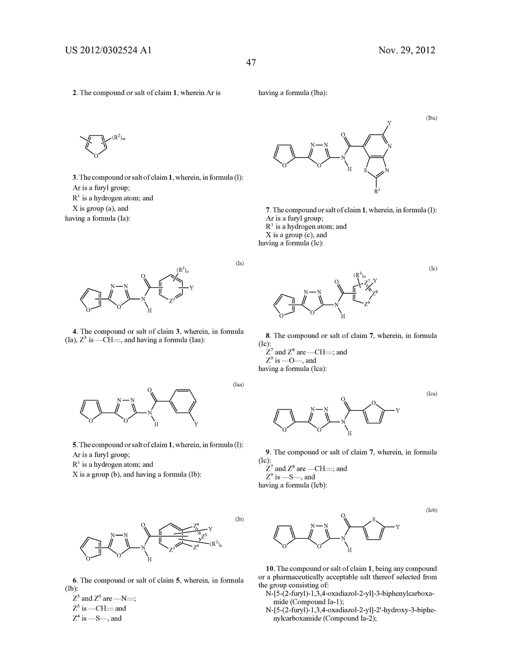 1,3,4-OXADIAZOLE-2-CARBOXAMIDE COMPOUND - diagram, schematic, and image 48