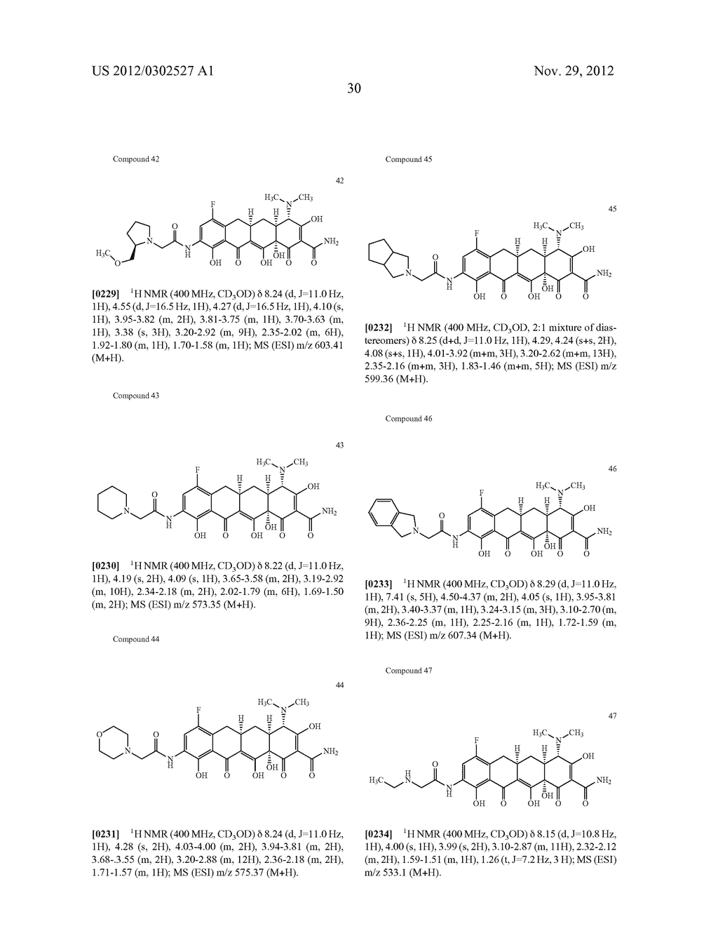 C7-Fluoro Substituted Tetracycline Compounds - diagram, schematic, and image 31