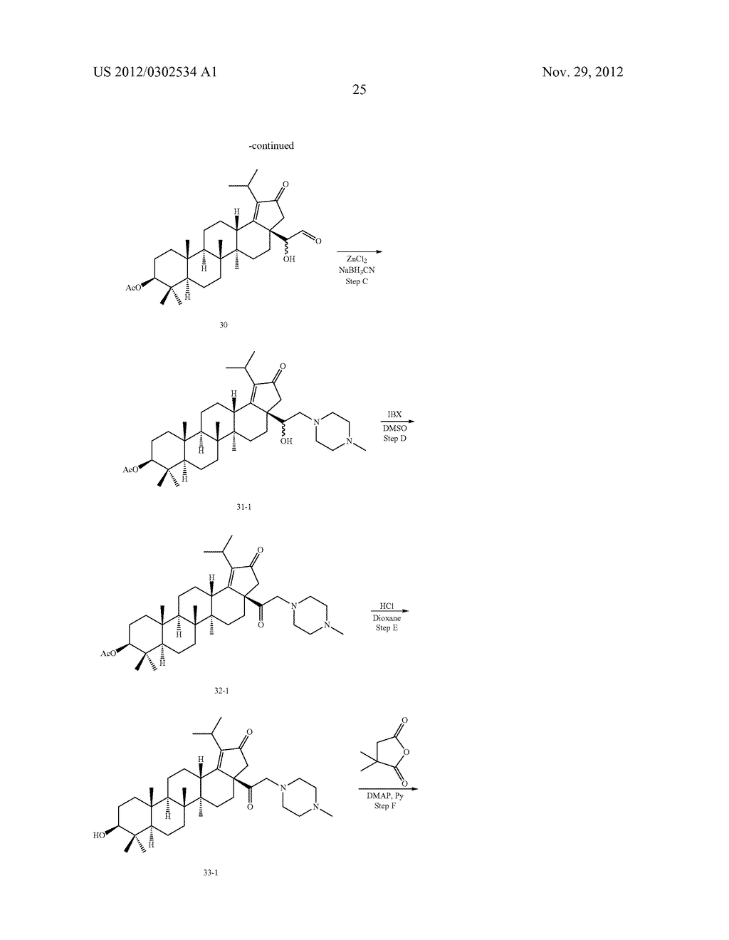 DERIVATIVES OF BETULIN - diagram, schematic, and image 26