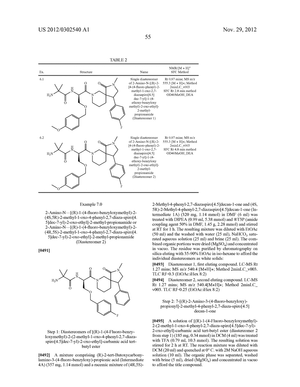 3-SPIROCYCLIC PIPERIDINE DERIVATIVES AS GHRELIN RECEPTOR AGONISTS - diagram, schematic, and image 70