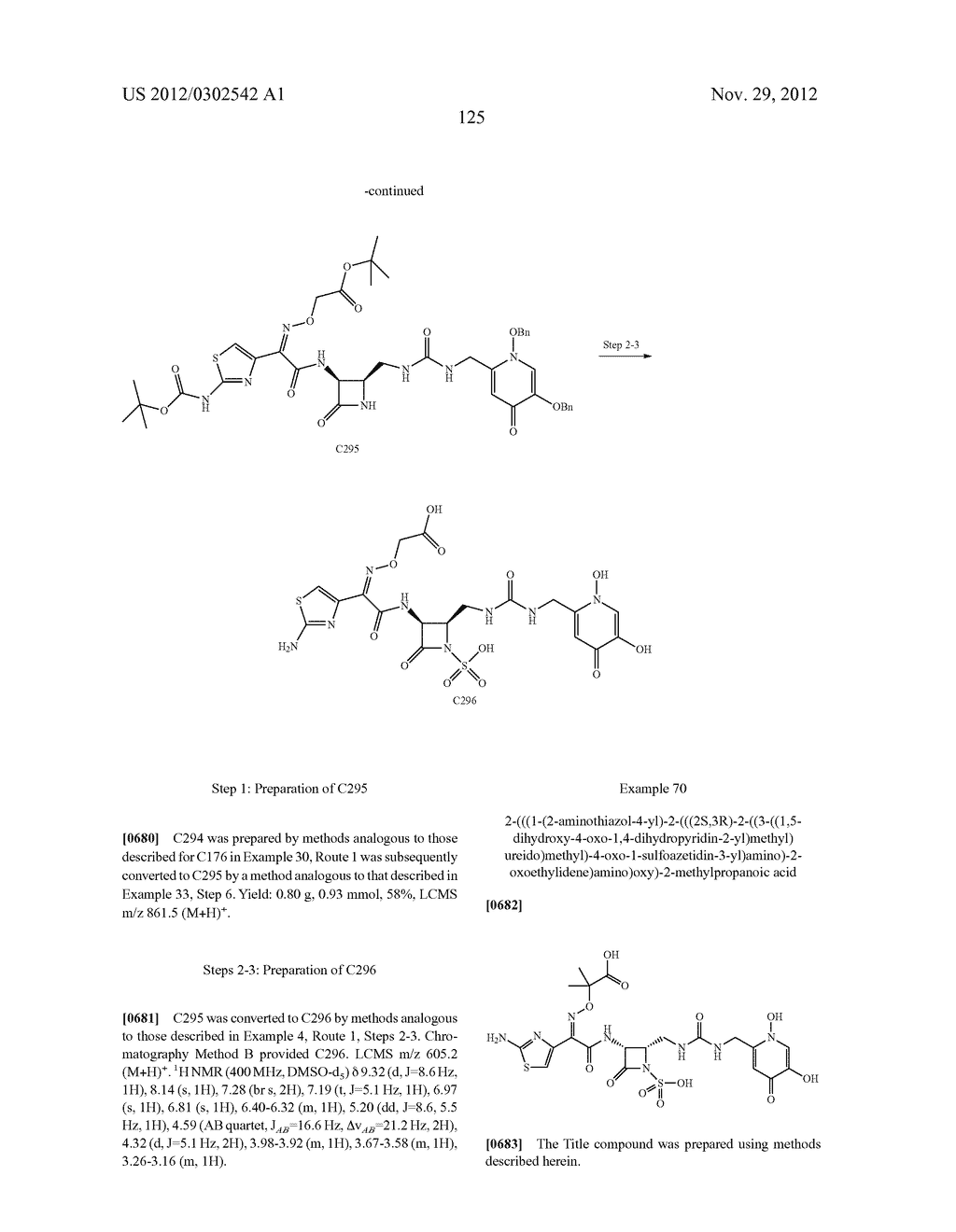 MONOBACTAMS - diagram, schematic, and image 126