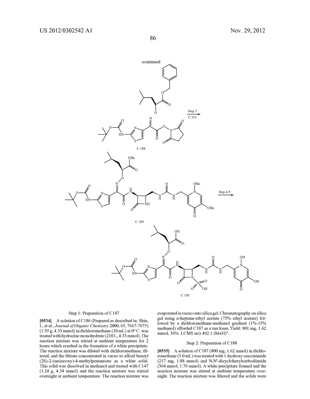 MONOBACTAMS - diagram, schematic, and image 87