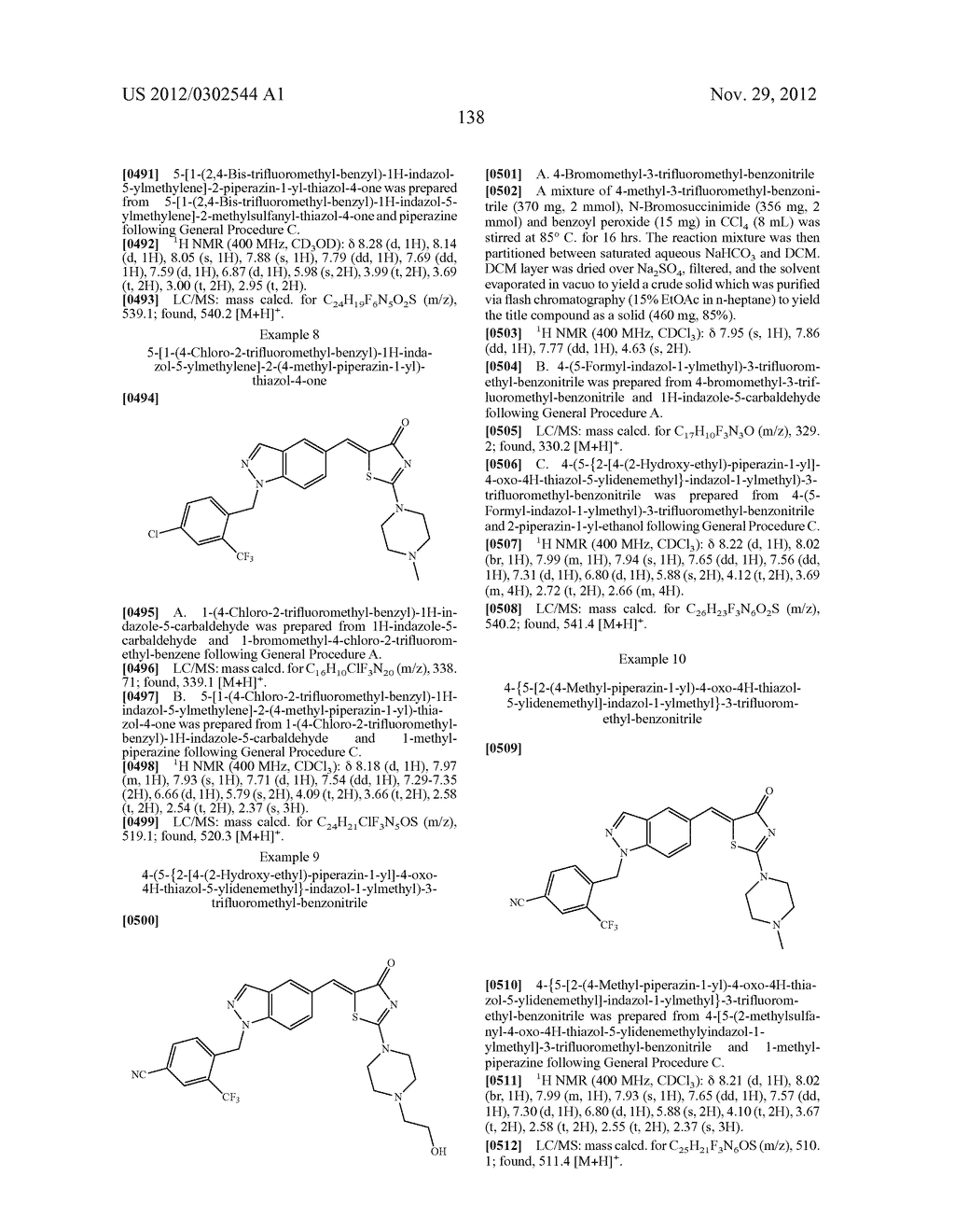 SUBSTITUTED AMINOTHIAZOLONE INDAZOLES AS ESTROGEN RELATED RECEPTOR-ALPHA     MODULATORS - diagram, schematic, and image 139