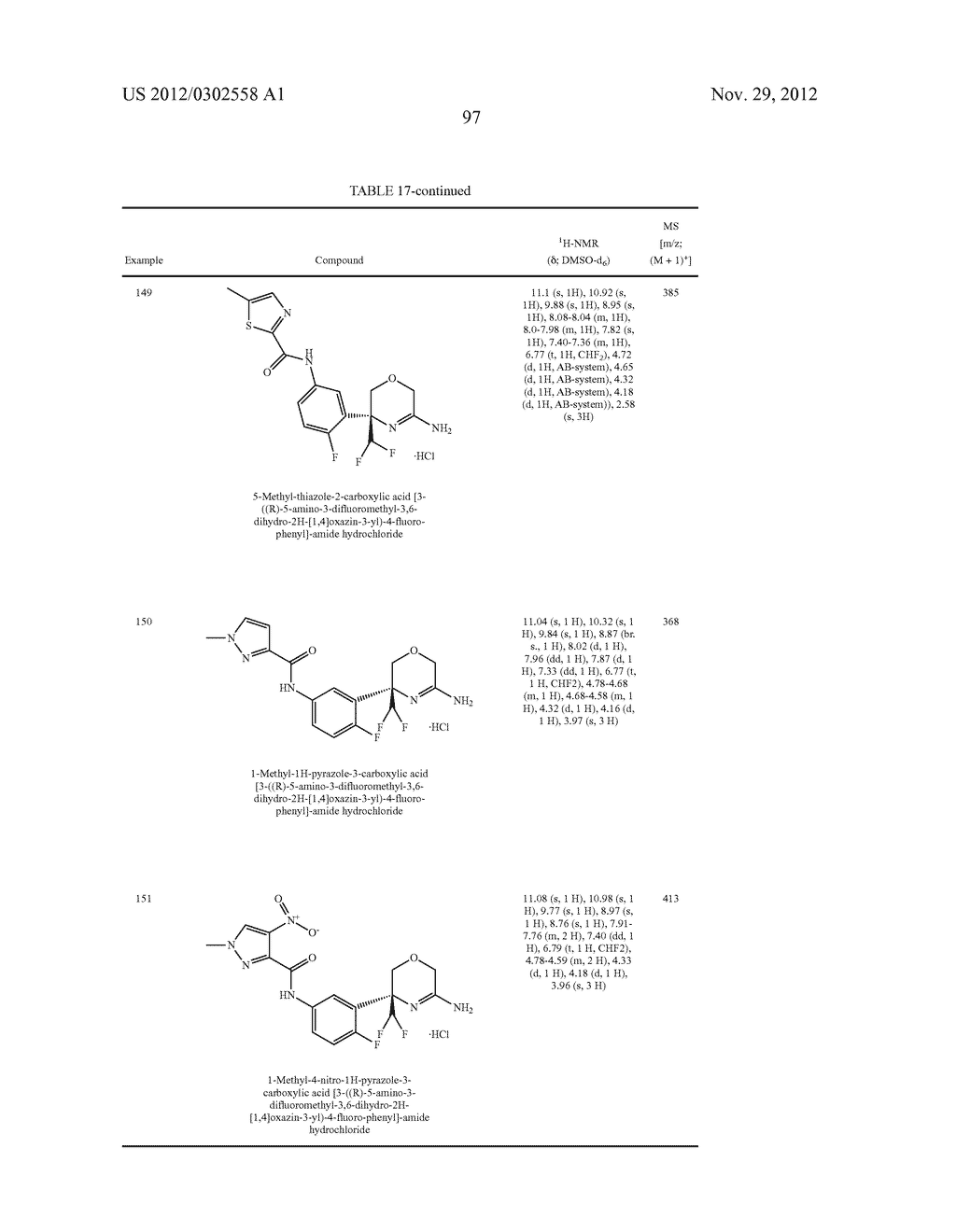 OXAZINE DERIVATIVES AND THEIR USE IN THE TREATMENT OF NEUROLOGICAL     DISORDERS - diagram, schematic, and image 100