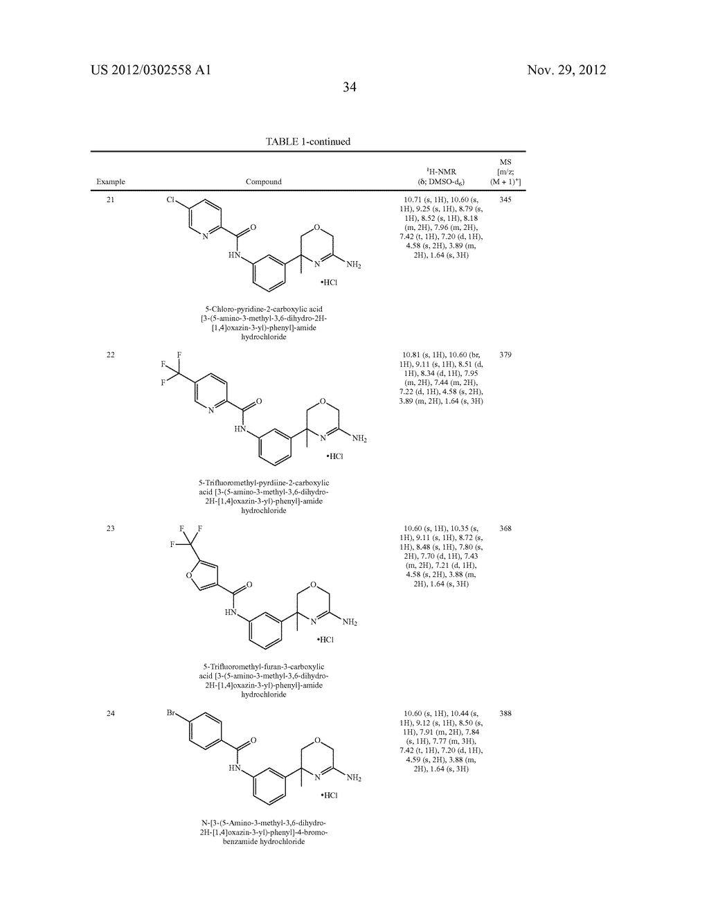 OXAZINE DERIVATIVES AND THEIR USE IN THE TREATMENT OF NEUROLOGICAL     DISORDERS - diagram, schematic, and image 37