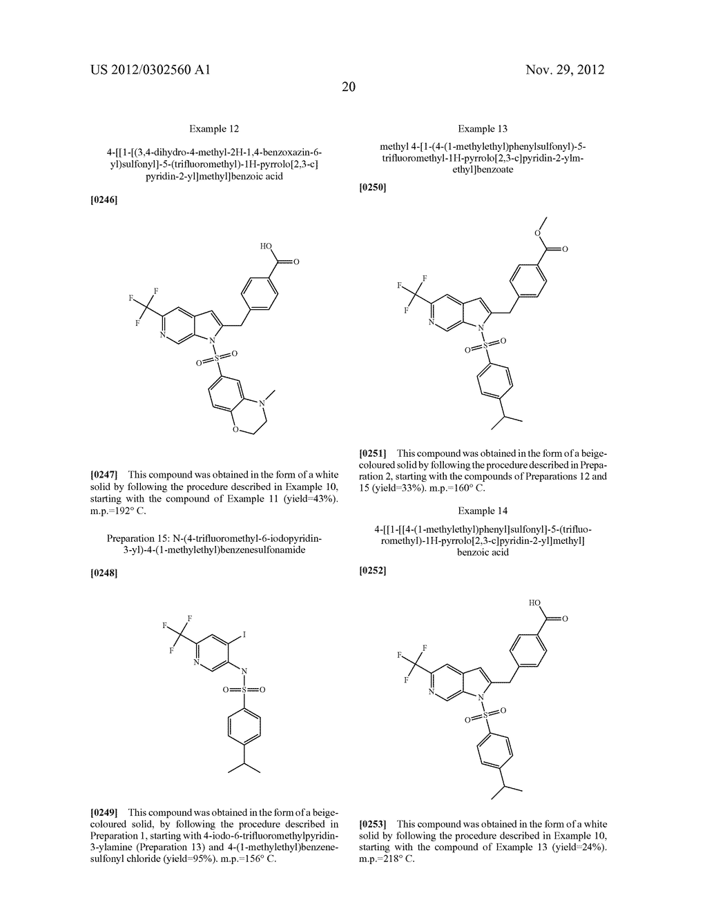 Novel Benzoic Pyrrolopyridine Derivatives - diagram, schematic, and image 21