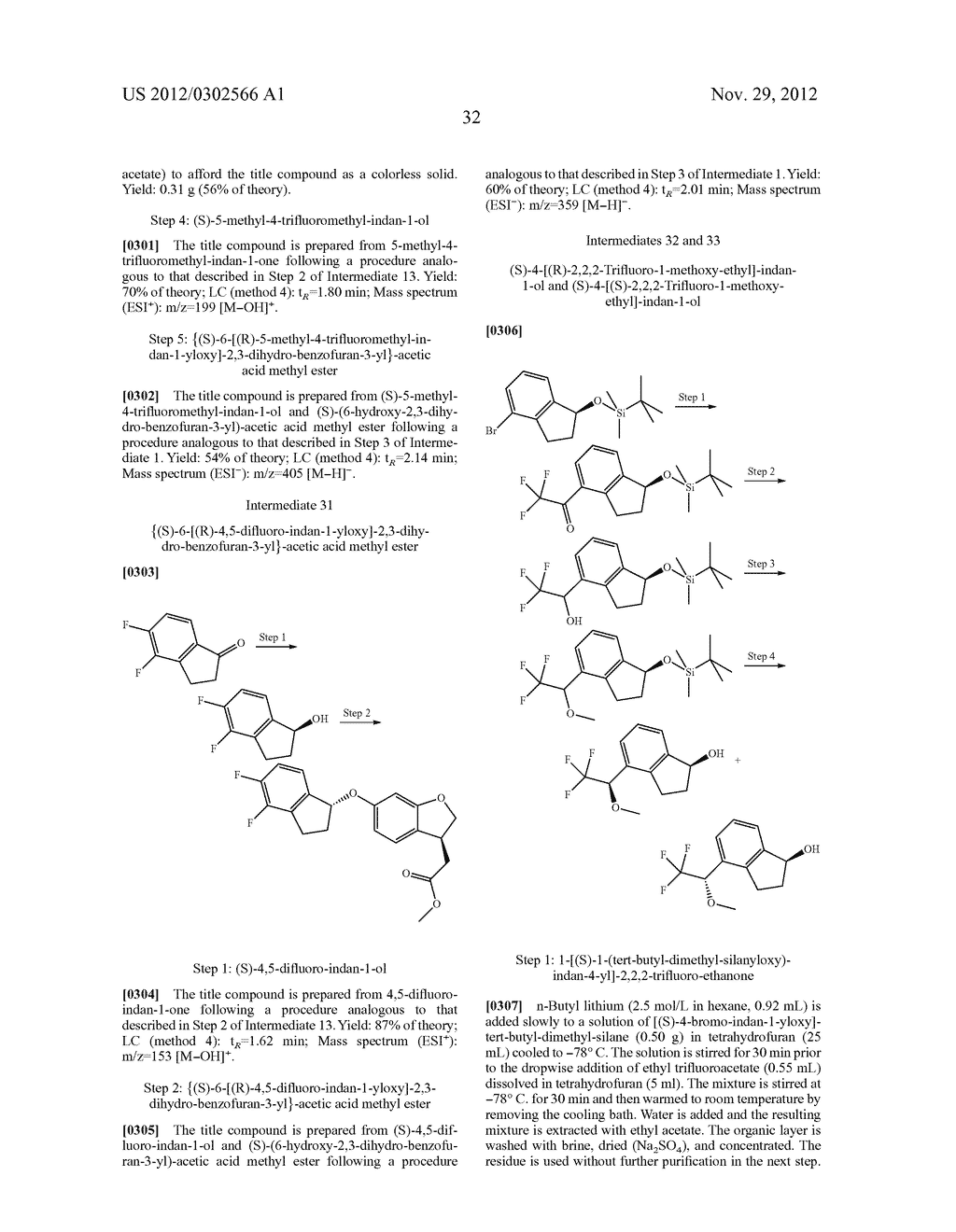 INDANYLOXYDIHYDROBENZOFURANYLACETIC ACIDS - diagram, schematic, and image 33