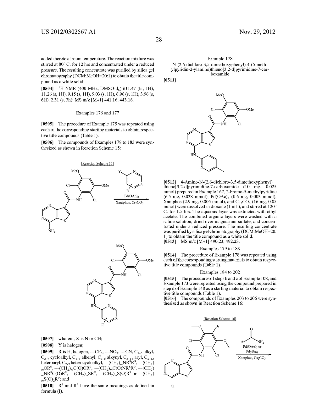 BICYCLIC HETEROARYL DERIVATIVES HAVING INHIBITORY ACTIVITY FOR PROTEIN     KINASE - diagram, schematic, and image 29