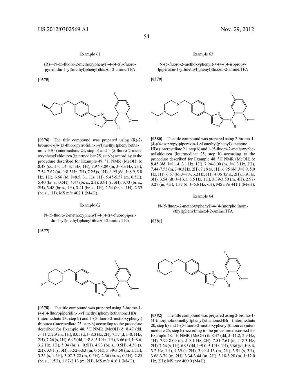 PHENYL-THIAZOLYL INHIBITORS OF PRO-MATRIX METALLOPROTEINASE ACTIVATION - diagram, schematic, and image 58