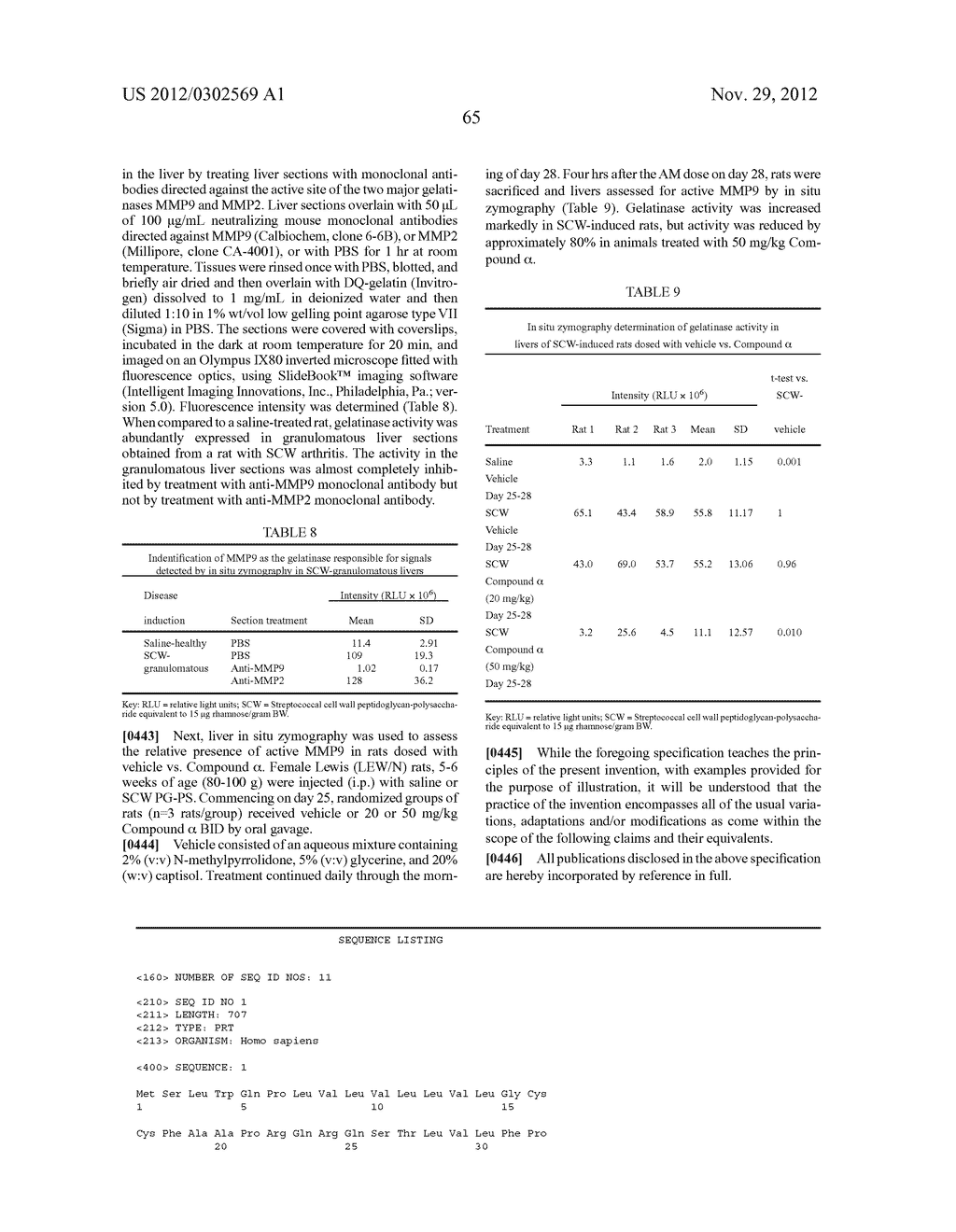 PHENYL-THIAZOLYL INHIBITORS OF PRO-MATRIX METALLOPROTEINASE ACTIVATION - diagram, schematic, and image 69