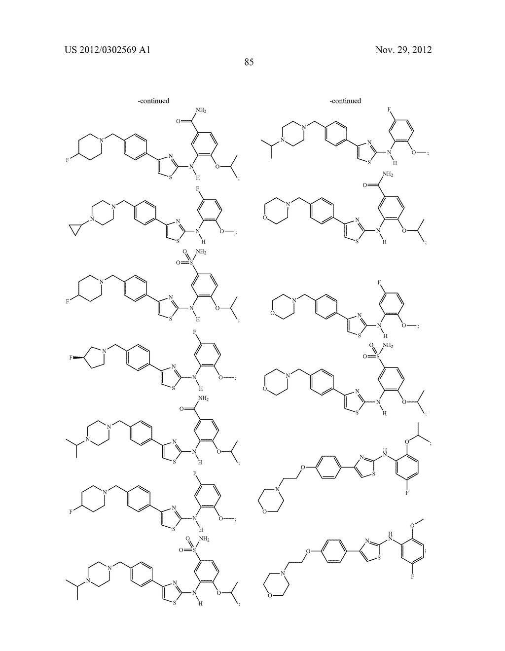 PHENYL-THIAZOLYL INHIBITORS OF PRO-MATRIX METALLOPROTEINASE ACTIVATION - diagram, schematic, and image 89