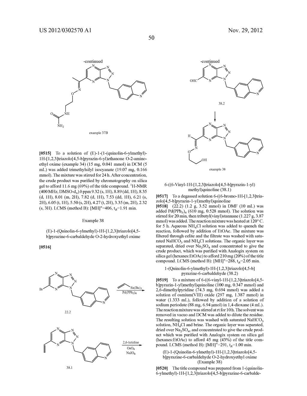 HETEROCYCLIC OXIME COMPOUNDS - diagram, schematic, and image 54