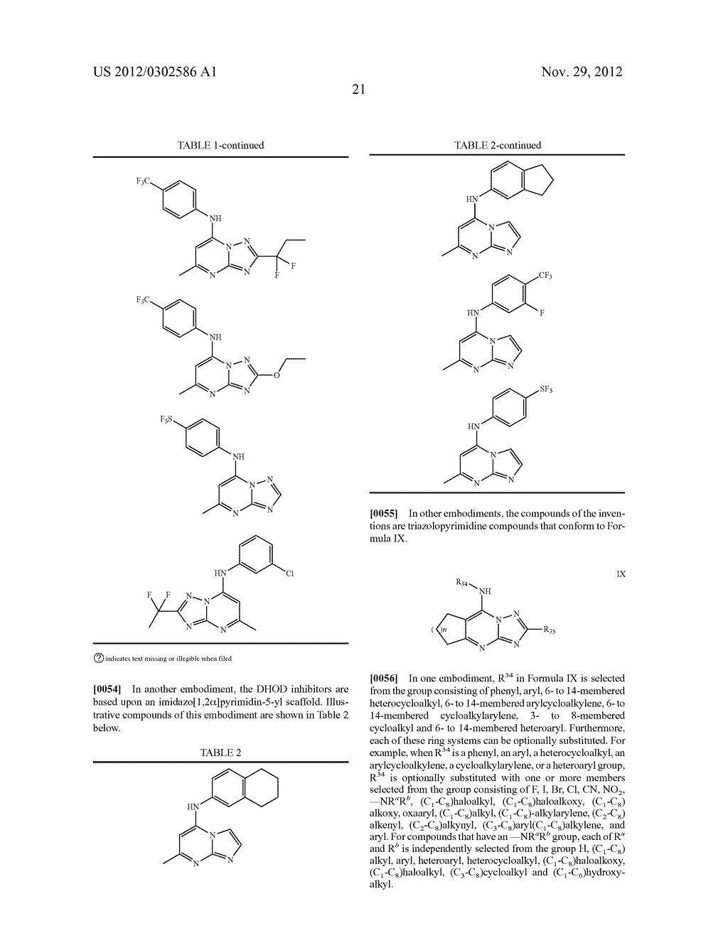 ANTIMALARIAL AGENTS THAT ARE INHIBITORS OF DIHYDROOROTATE DEHYDROGENASE - diagram, schematic, and image 22