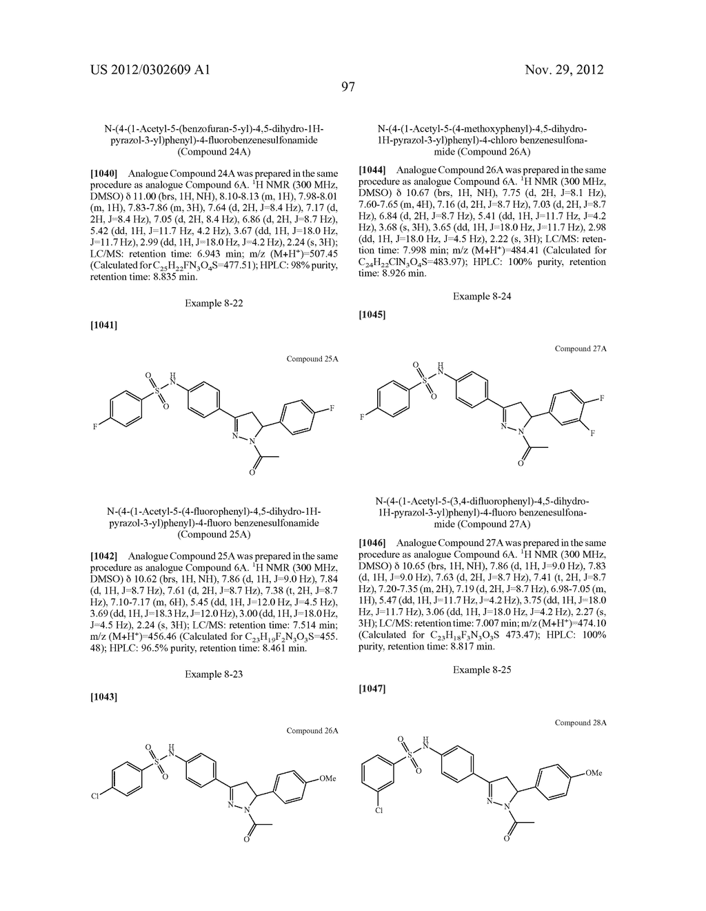 Pyrazolines for the Modulation of PKM2 - diagram, schematic, and image 115