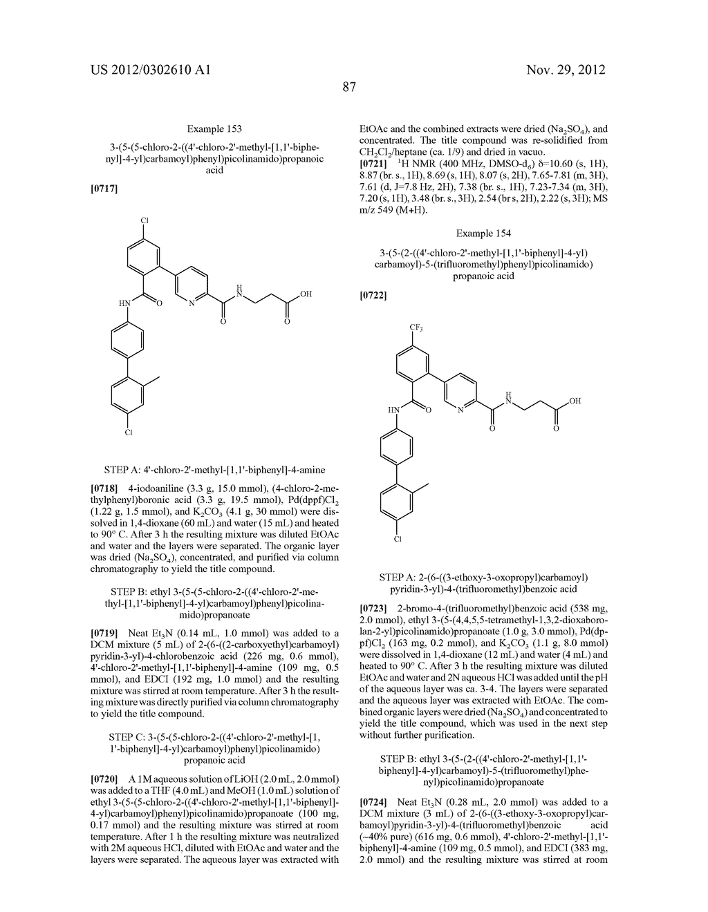 PICOLINAMIDO-PROPANOIC ACID DERIVATIVES USEFUL AS GLUCAGON RECEPTOR     ANTAGONISTS - diagram, schematic, and image 88