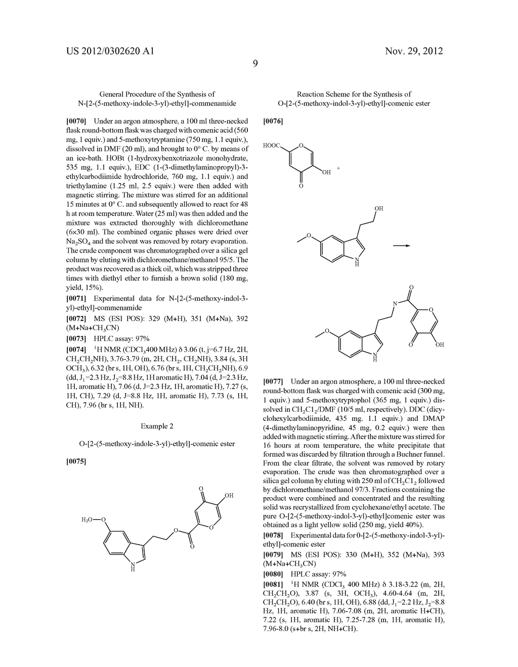 NOVEL PYRONE-INDOLE DERIVATIVES AND PROCESS FOR THEIR PREPARATION - diagram, schematic, and image 10