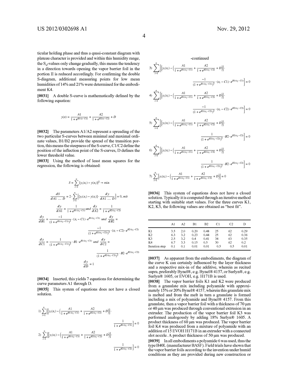 MOISTURE-ADAPTIVE VAPOR BARRIER, IN PARTICULAR FOR HEAT INSULATING     BUILDINGS AND METHOD FOR PRODUCING THE VAPOR BARRIER - diagram, schematic, and image 06