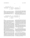 COPOLYMER COMPOSED OF A POLYPHENYLENE AND A FLEXIBLE CHAIN COMPONENT diagram and image