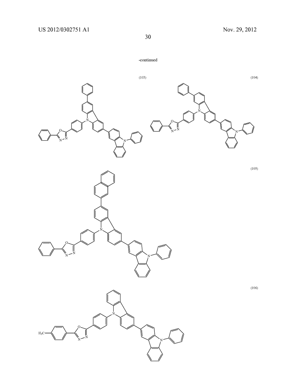 Carbazole Derivative with Heteroaromatic Ring, and Light-Emitting Element,     Light-Emitting Device, and Electronic Device Using Carbazole Derivative     with Heteroaromatic Ring - diagram, schematic, and image 59