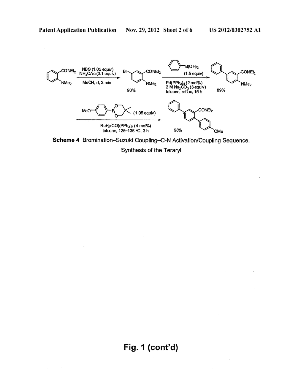 Compounds and Methods for Catalytic Directed ortho Substitution of     Aromatic Amides and Esters - diagram, schematic, and image 03