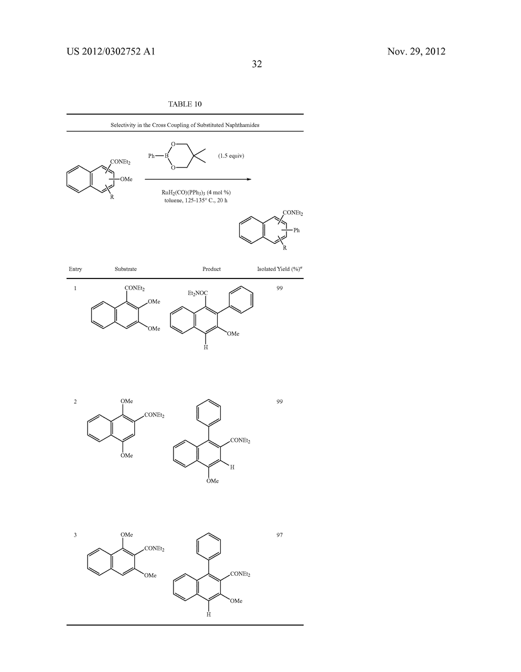 Compounds and Methods for Catalytic Directed ortho Substitution of     Aromatic Amides and Esters - diagram, schematic, and image 39