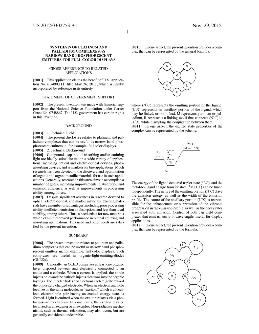 SYNTHESIS OF PLATINUM AND PALLADIUM COMPLEXES AS NARROW-BAND     PHOSPHORESCENT EMITTERS FOR FULL COLOR DISPLAYS - diagram, schematic, and image 04