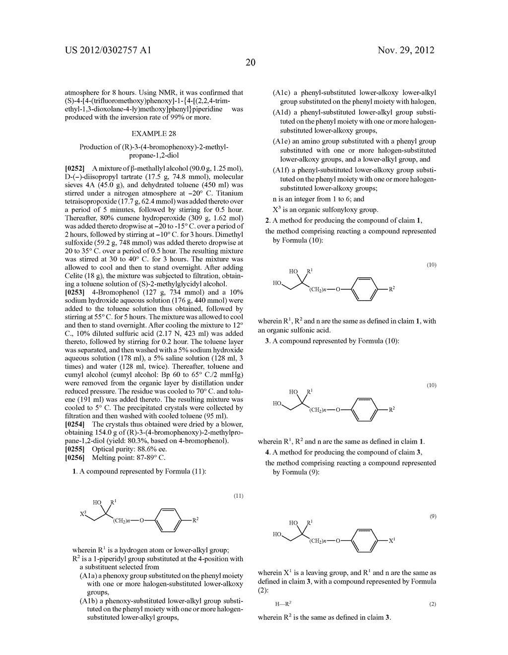 SYNTHETIC INTERMEDIATE OF OXAZOLE COMPOUND AND METHOD FOR PRODUCING THE     SAME - diagram, schematic, and image 21