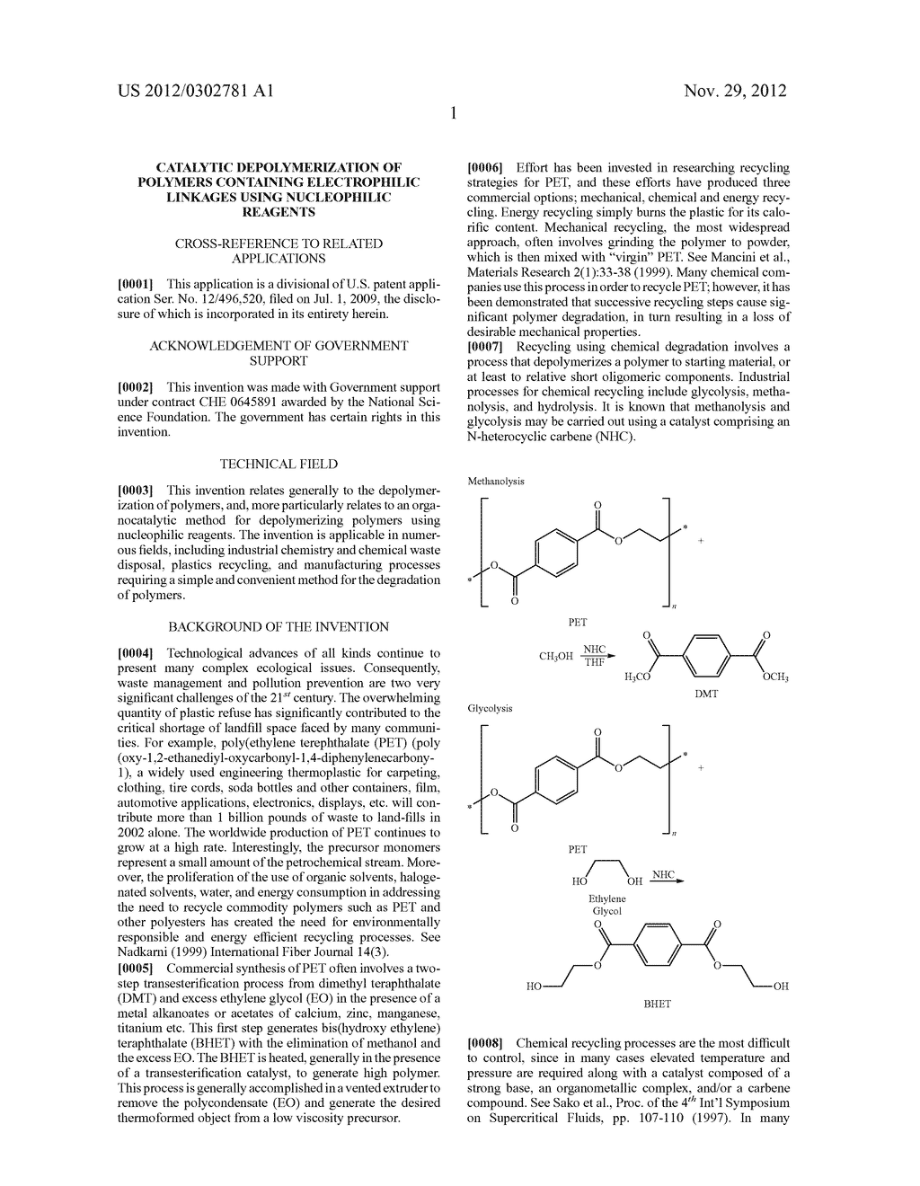 Catalytic Depolymerization of Polymers Containing Electrophilic Linkages     Using Nucleophilic Reagents - diagram, schematic, and image 03