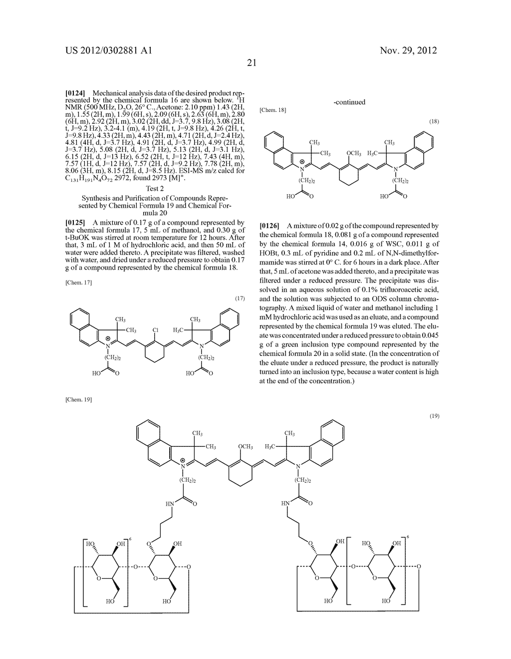 NOVEL INDOCYANINE COMPOUND, SYNTHESIS METHOD AND PURIFICATION METHOD     THEREOF, DIAGNOSTIC COMPOSITION USING THE INDOCYANINE COMPOUND, AND     DEVICE FOR MEASURING BIOKINETICS AND DEVICE FOR VISUALIZING CIRCULATION     USING THE DIAGNOSTIC COMPOSITION - diagram, schematic, and image 38