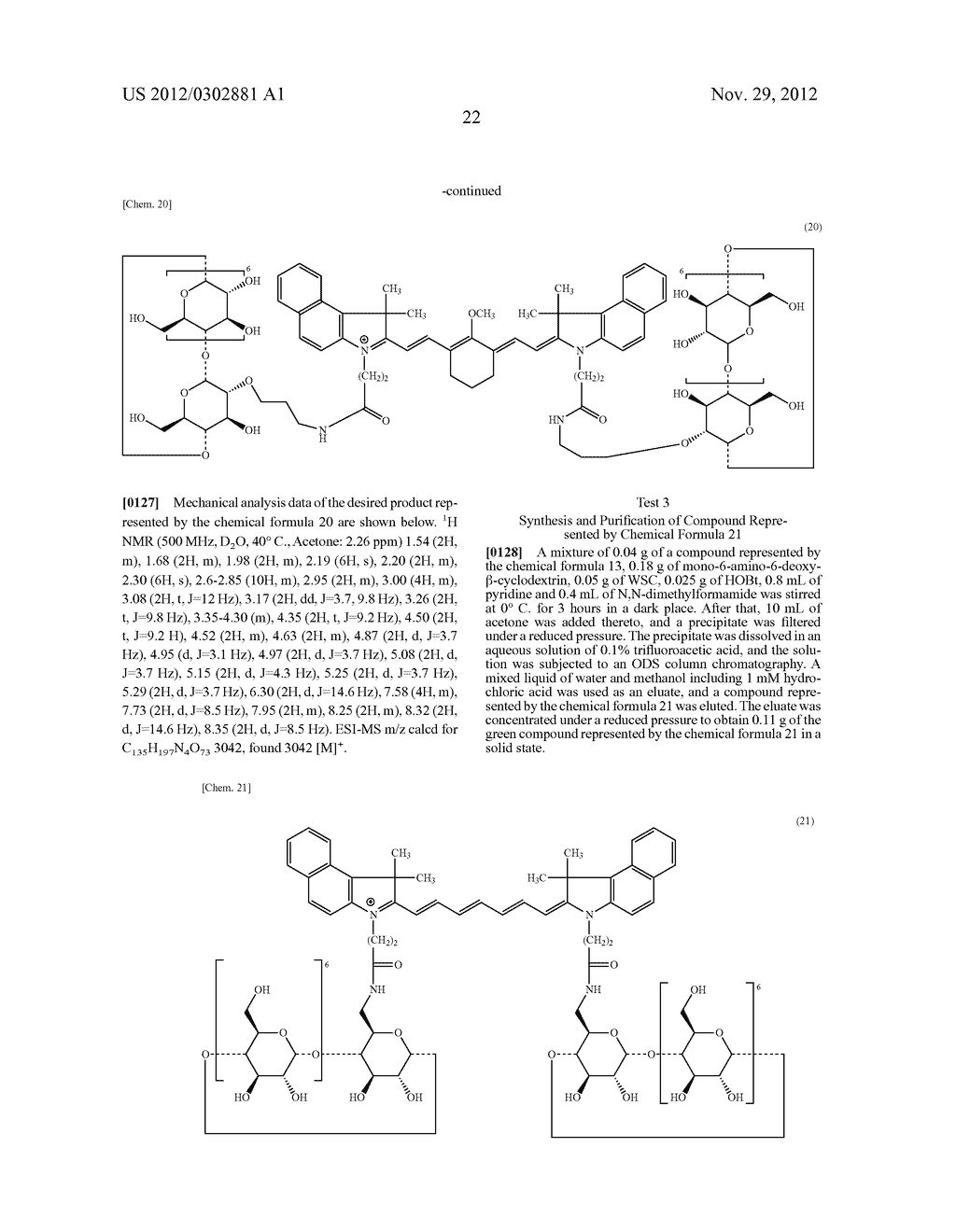 NOVEL INDOCYANINE COMPOUND, SYNTHESIS METHOD AND PURIFICATION METHOD     THEREOF, DIAGNOSTIC COMPOSITION USING THE INDOCYANINE COMPOUND, AND     DEVICE FOR MEASURING BIOKINETICS AND DEVICE FOR VISUALIZING CIRCULATION     USING THE DIAGNOSTIC COMPOSITION - diagram, schematic, and image 39