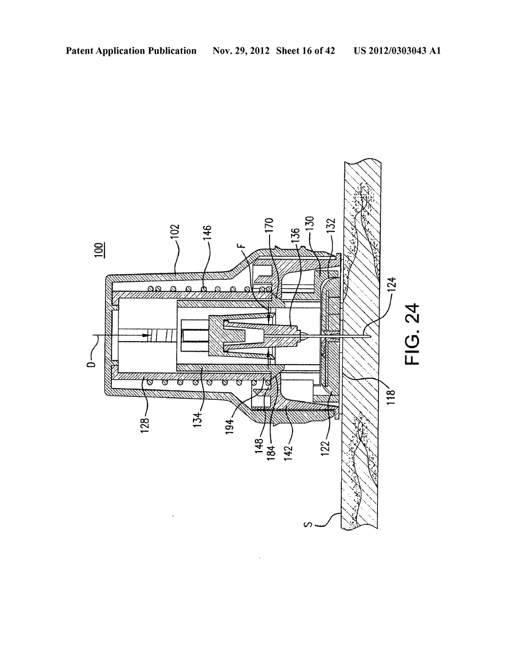 Medical Device Inserters and Processes of Inserting and Using Medical     Devices - diagram, schematic, and image 17